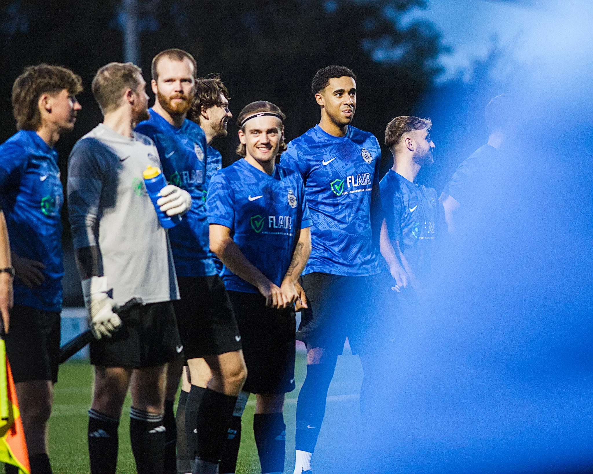 Match action, Kent non-league football